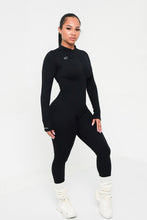 Load image into Gallery viewer, Women's Ribbed Zip Up Bodysuit
