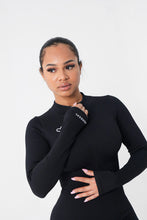 Load image into Gallery viewer, Women's Ribbed Zip Up Bodysuit